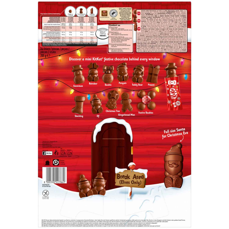 KitKat adventi naptár
