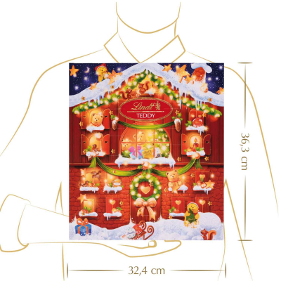 Lindt Kleiner Teddy adventi naptár