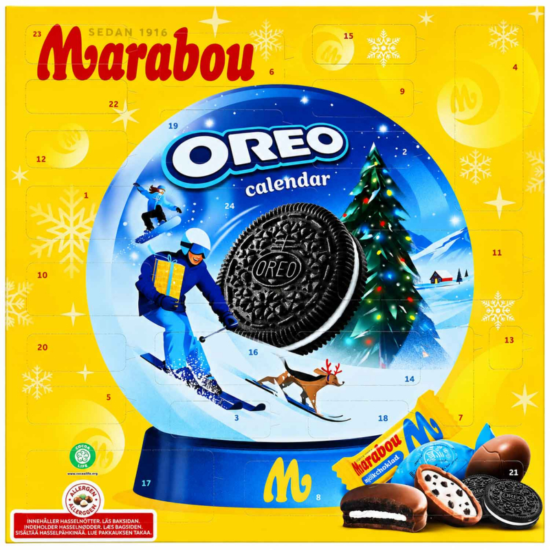 Marabou Oreo adventi naptár
