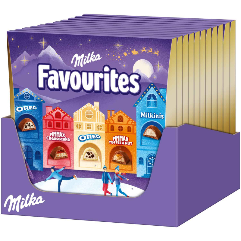Milka Favourites adventi naptár