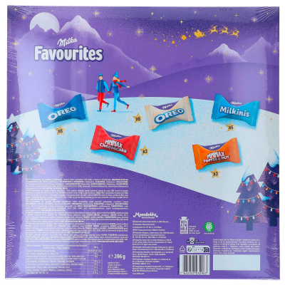 Milka Favourites adventi naptár