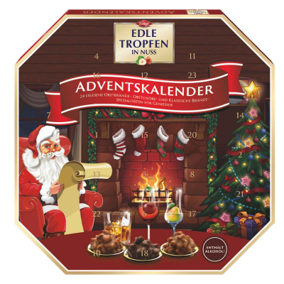 Trumpf Edle Tropfen in Nuss adventi naptár