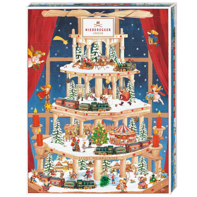 Niederegger adventi naptár Pyramide