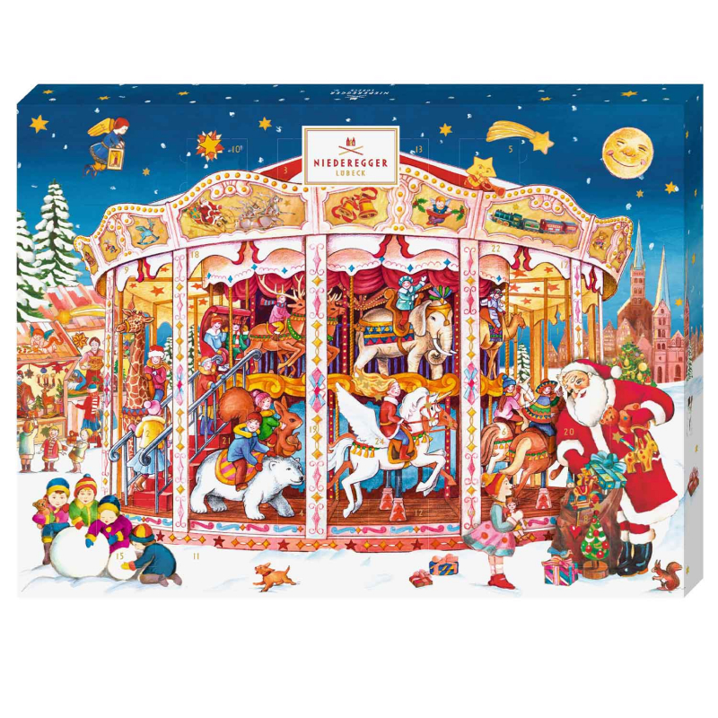 Niederegger adventi naptár Karussell
