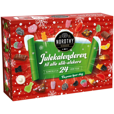 Nordthy Best of Fruchtgummi adventi naptár