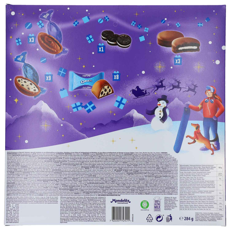 Milka & Oreo adventi naptár