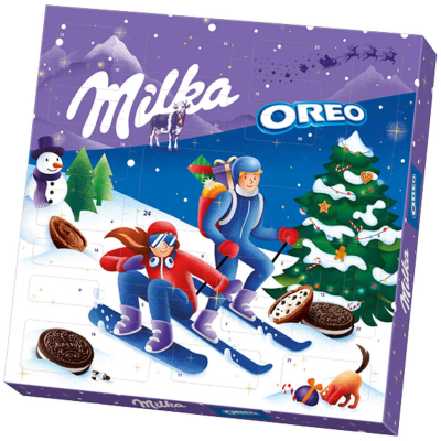 Milka & Oreo adventi naptár