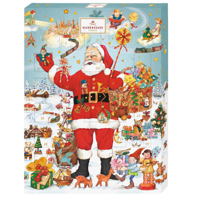 Niederegger adventi naptár Weihnachtsmann