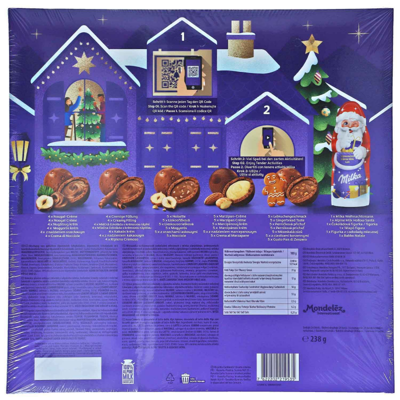 Milka Adventszauber adventi naptár