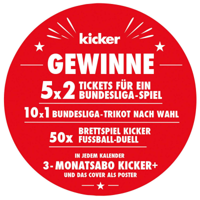 Kicker adventi naptár