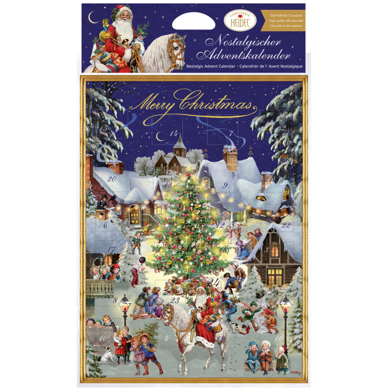 Heidel Nostalgischer adventi naptár