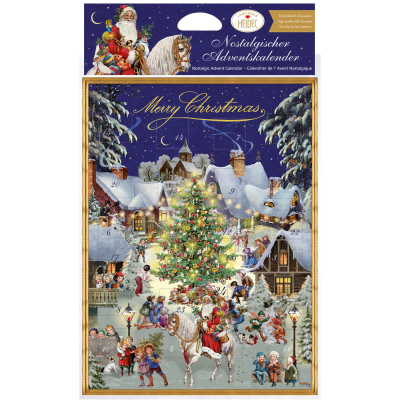 Heidel Nostalgischer adventi naptár