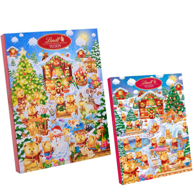 Lindt Teddy Wimmelbild adventi naptár