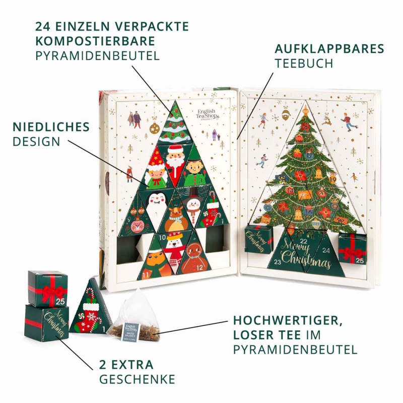 English Tea Shop Bio Tee adventi naptár Buch