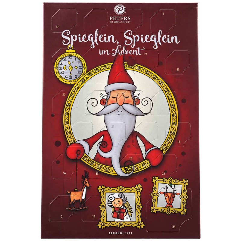 Peters adventi naptár 'Spieglein, Spieglein im Advent'