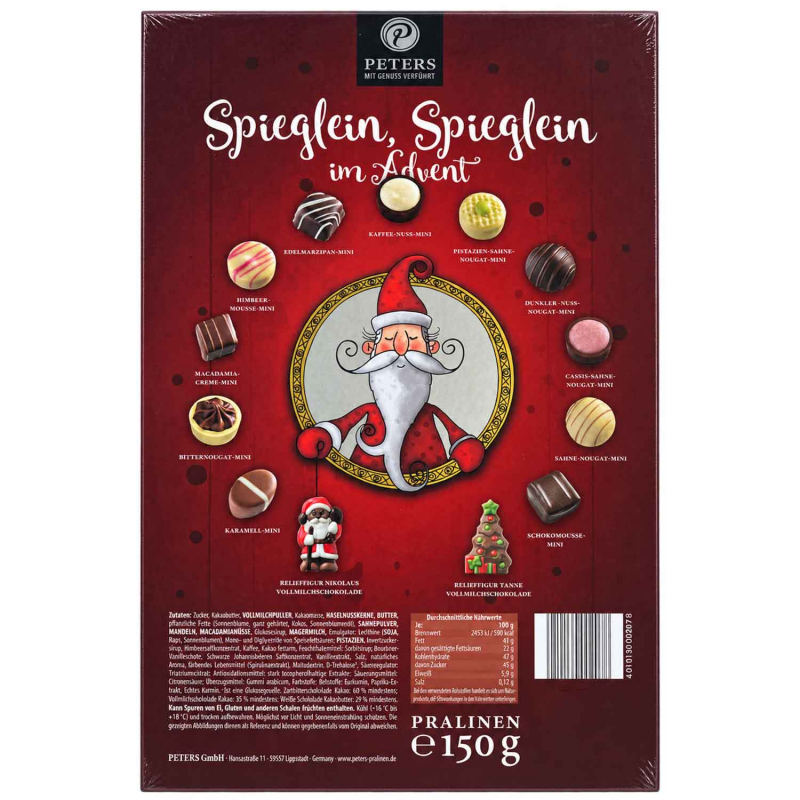 Peters adventi naptár 'Spieglein, Spieglein im Advent'