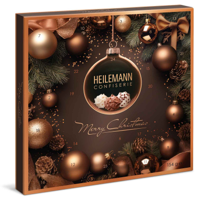 Heilemann Confiserie Tisch adventi naptár Mini-Pralinés
