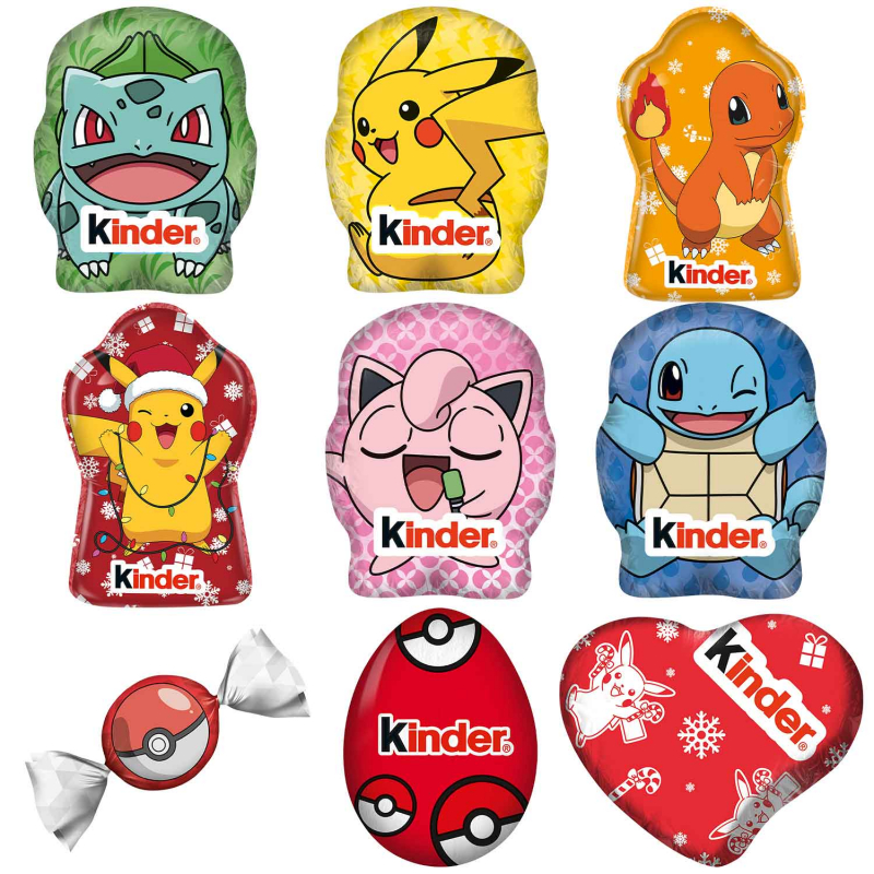 kinder Pokémon Pikachu adventi naptár