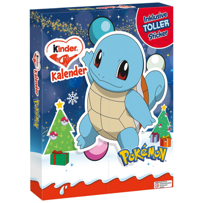 kinder Pokémon Schiggy adventi naptár