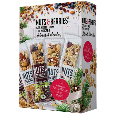 Nuts & Berries Müsli-Riegel adventi naptár