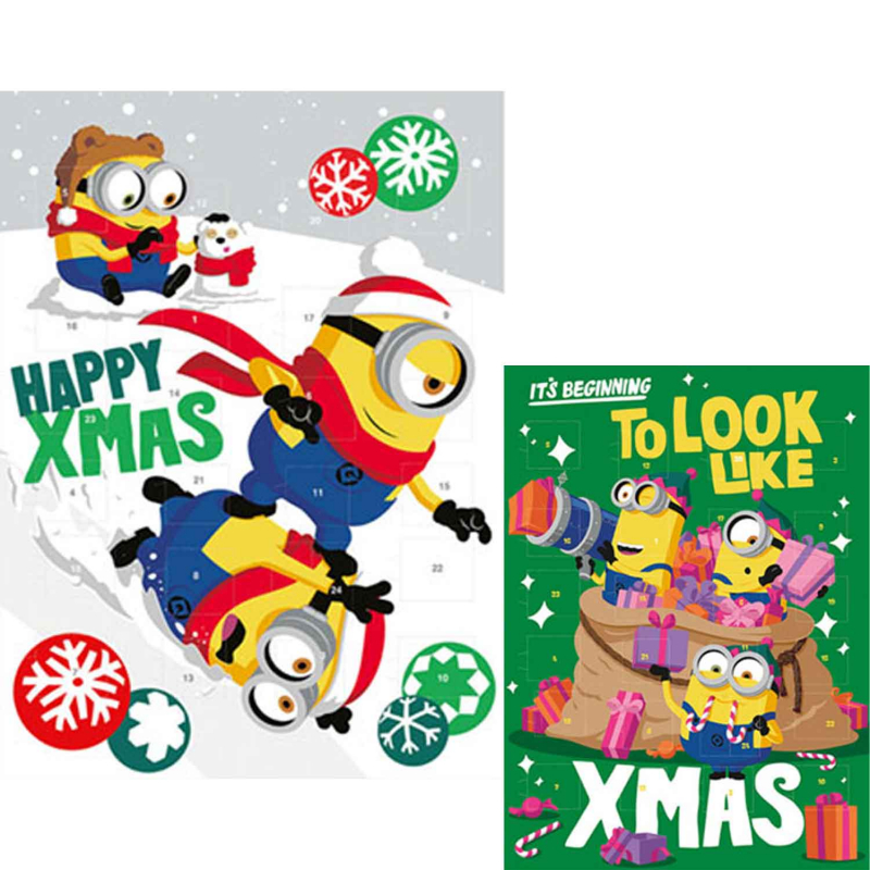 Minions adventi naptár