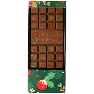 Weibler Tafel adventi naptár klassisch Vollmilch 70g