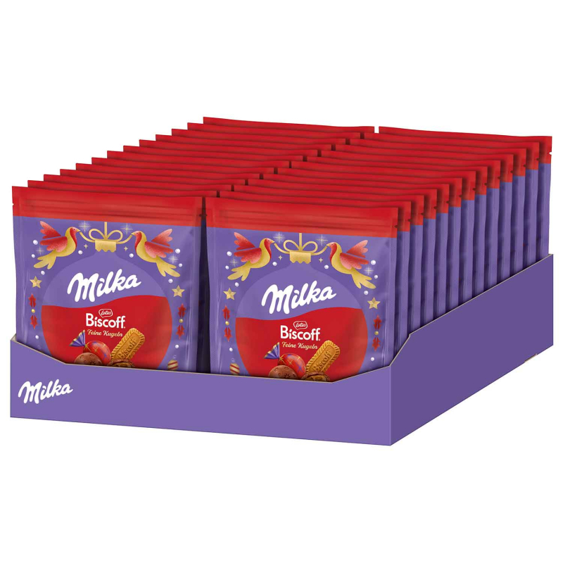 Milka Feine Kugeln Lotus Biscoff 82g
