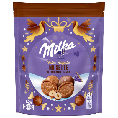 Milka Feine Kugeln Noisette 82g