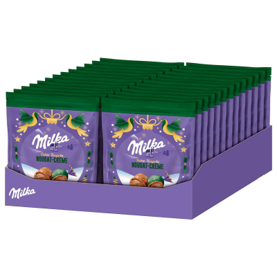 Milka Feine Kugeln Nougat-Crème 82g