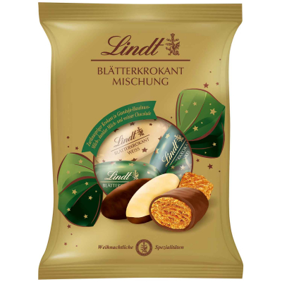 Lindt Blätterkrokant Zapfen Mischung 90g