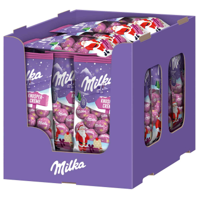 Milka Weihnachts-Kugeln Knusper Crème 81g