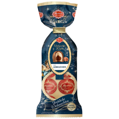 Reber Weihnachts-Kugeln Typ Lebkuchen 8er