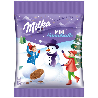 Milka Mini Snowballs 100g