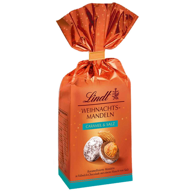 Lindt Weihnachts-Mandeln Caramel & Salz 100g