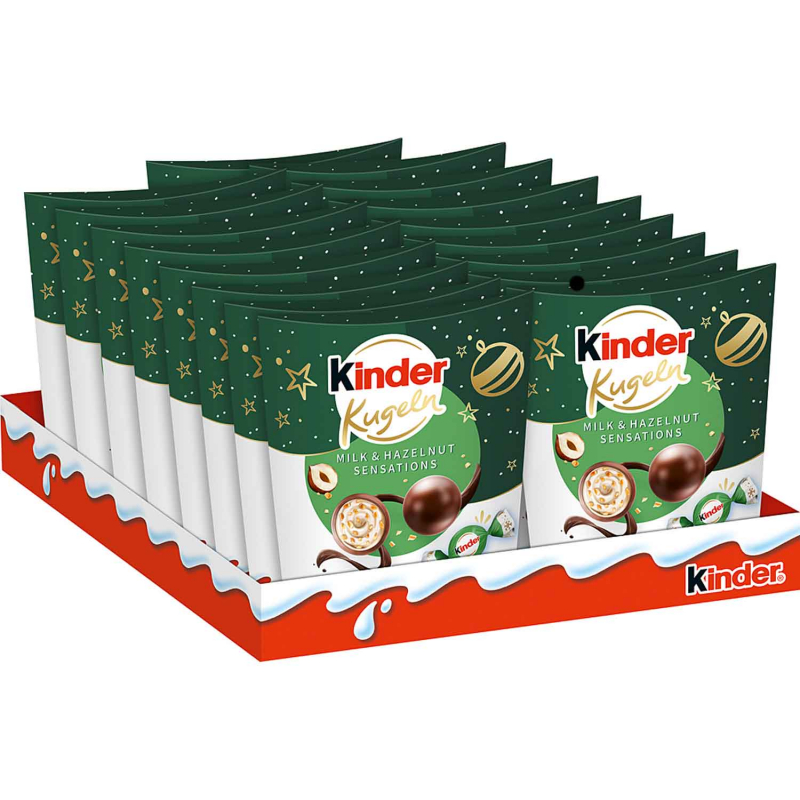 kinder Kugeln Milk & Hazelnut Sensations 90g