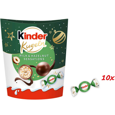 kinder Kugeln Milk & Hazelnut Sensations 90g