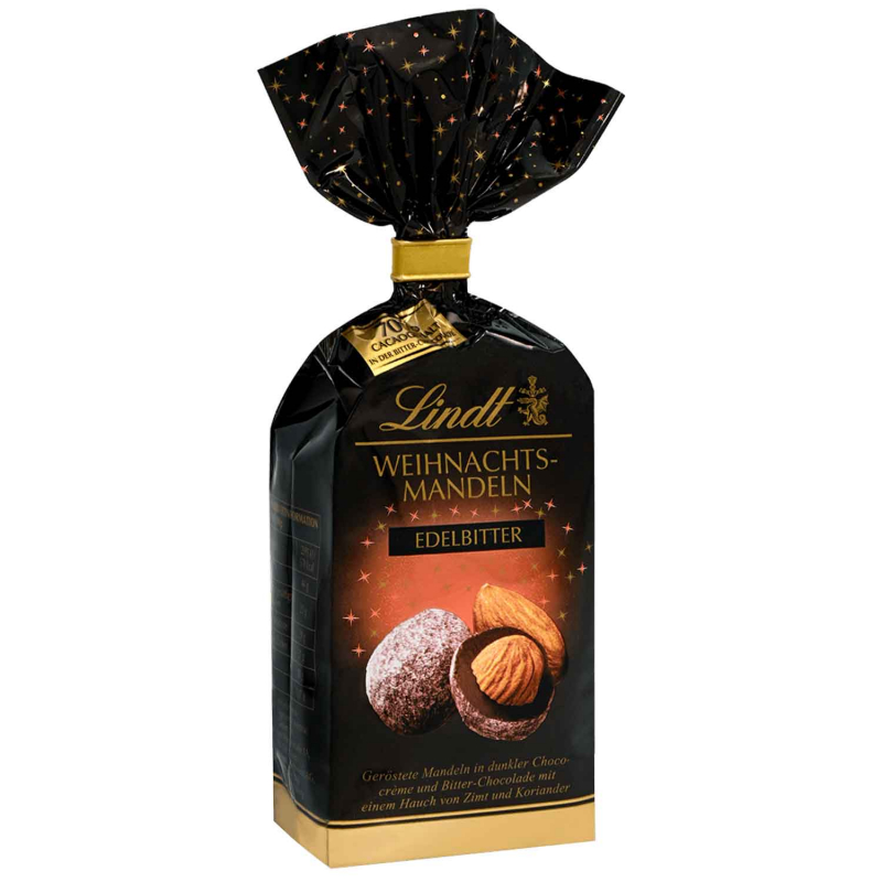 Lindt Weihnachts-Mandeln Edelbitter 100g