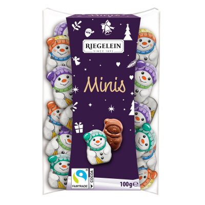 Riegelein Minis Schneemännchen 100g