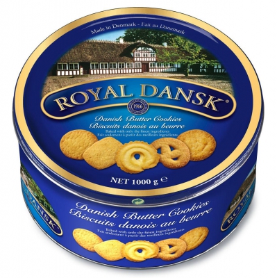  Royal Dansk Danish Butter Cookies 1kg 