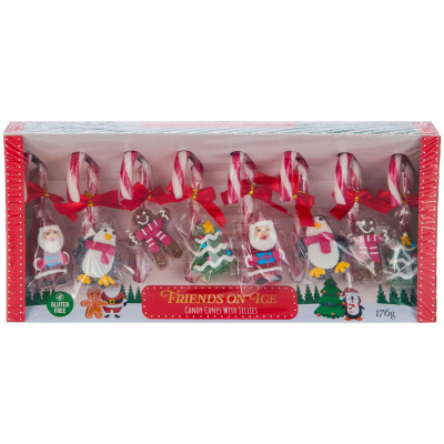 Becky's Candy Canes Friends on Ice Box 8er