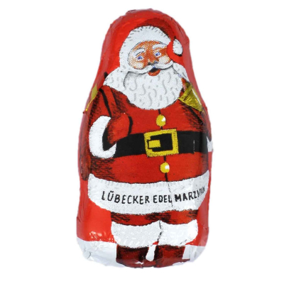 Carstens Lübecker Edelmarzipan Weihnachtsmänner 4x12,5g