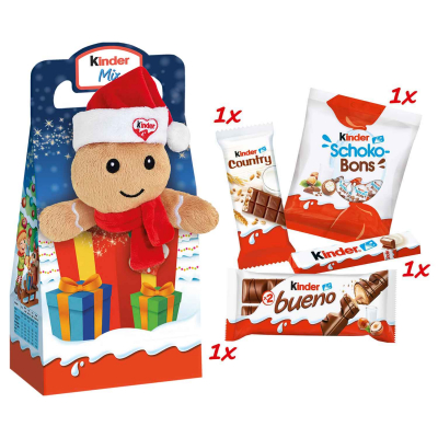 kinder Maxi Mix Plüschtier 'Lenny Lebkuchen' 133g