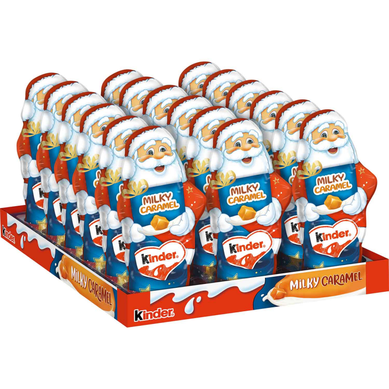 kinder Schokolade Weihnachtsmann Milky Caramel 110g