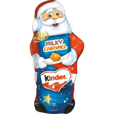 kinder Schokolade Weihnachtsmann Milky Caramel 110g