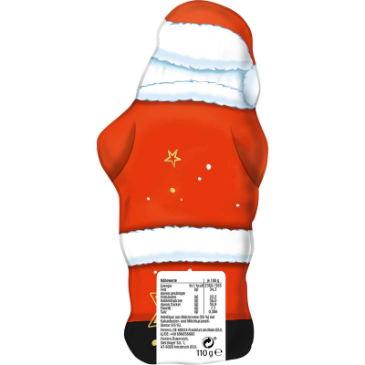 kinder Schokolade Weihnachtsmann Milky Caramel 110g