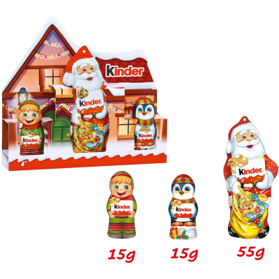 kinder Schokolade Hohlfiguren 3er