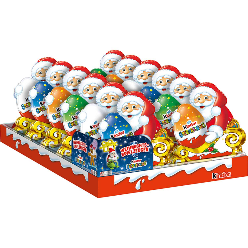 kinder Schokolade Weihnachtsmann mit Überraschung Classic 75g