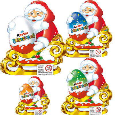 kinder Schokolade Weihnachtsmann mit Überraschung Classic 75g