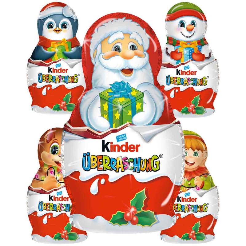 kinder Schokolade Kleine Hohlfigur mit Überraschung 36g