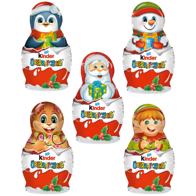 kinder Schokolade Kleine Hohlfigur mit Überraschung 36g